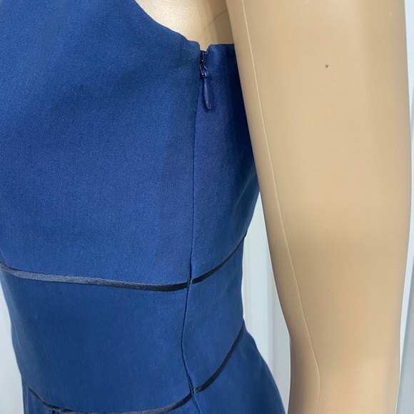 Giorgio Armani Sleeveless Midi Dress. Blue. Size 36. Business Wear, Office Wear - Picture 9 of 16